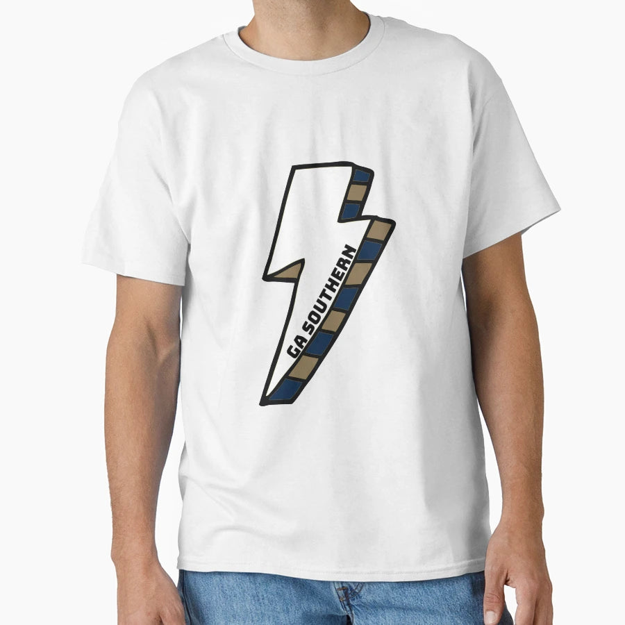 Georgia Southern University Lightning T-Shirt - Aesthetic Graphic Unisex - T-Shirt, Sweatshirt, Hoodie