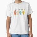 Peace 60S 70S Hippie Gift T-Shirt - Custom Art Print Men Women - T-Shirt, Sweatshirt, Hoodie