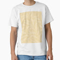 Elegant Pastel Yellow Color Leaves T-Shirt - Fun Novelty Design for Adults - T-Shirt, Sweatshirt, Hoodie