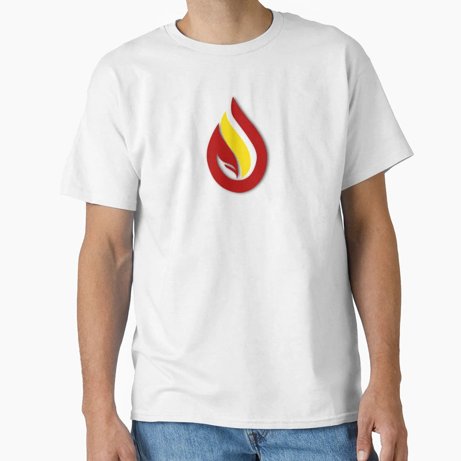Fire Logo T-Shirt - Streetwear Style for Adults - T-Shirt, Sweatshirt, Hoodie