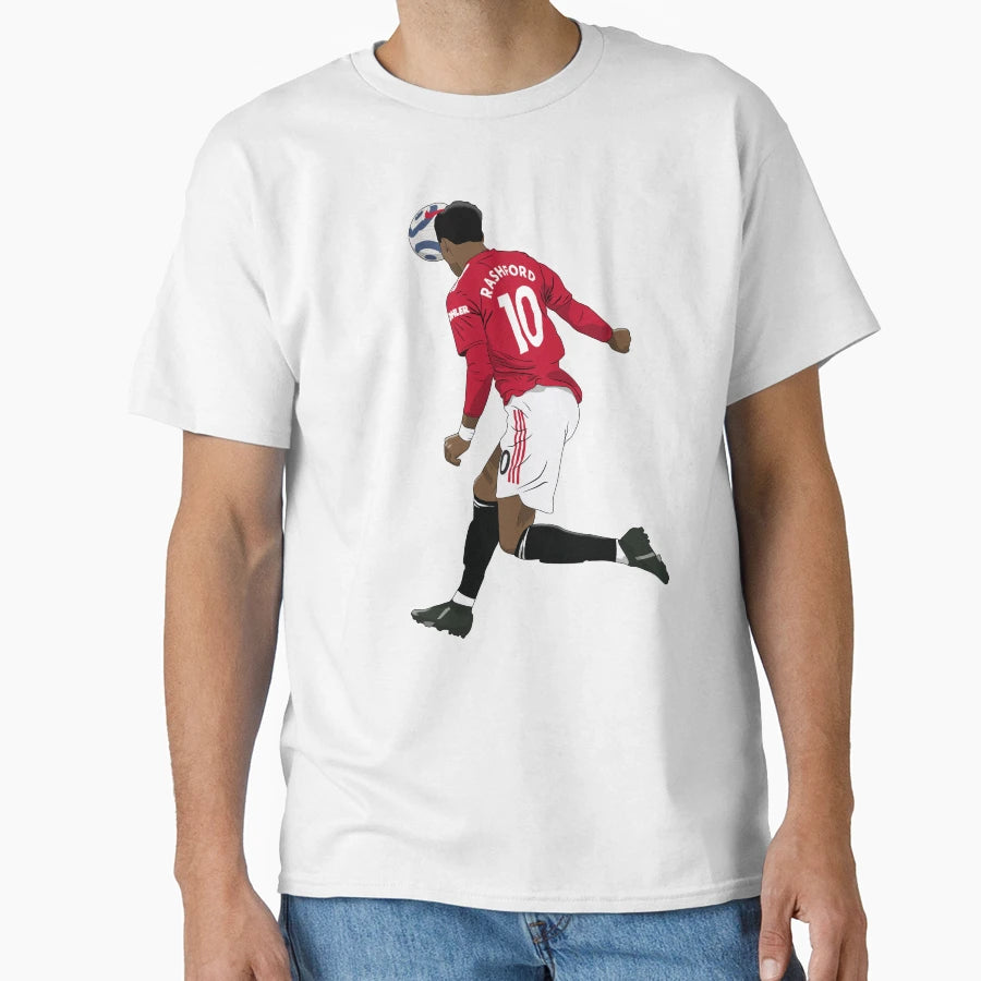 Marcus Rashford Header T-Shirt - Graphic Print for Adults - T-Shirt, Sweatshirt, Hoodie
