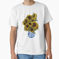 Autumn Sunflowers T-Shirt - Minimalist Print Unisex - T-Shirt, Sweatshirt, Hoodie