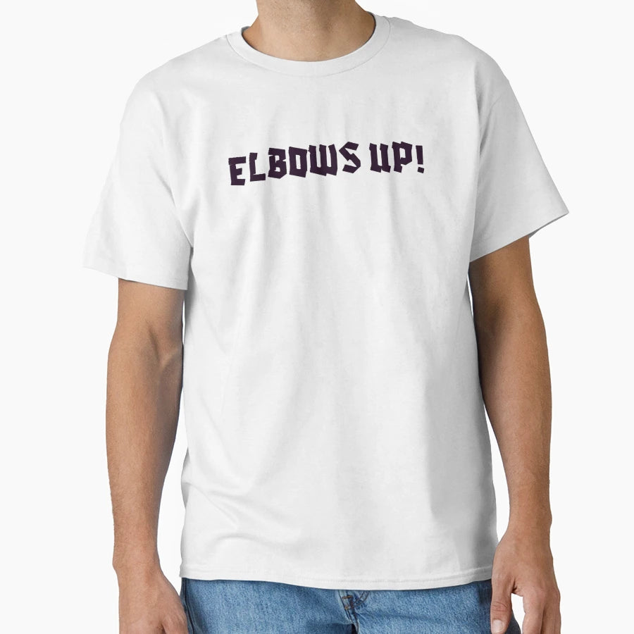 Elbows Up T-Shirt - Trendy Graphic for Adults - T-Shirt, Sweatshirt, Hoodie