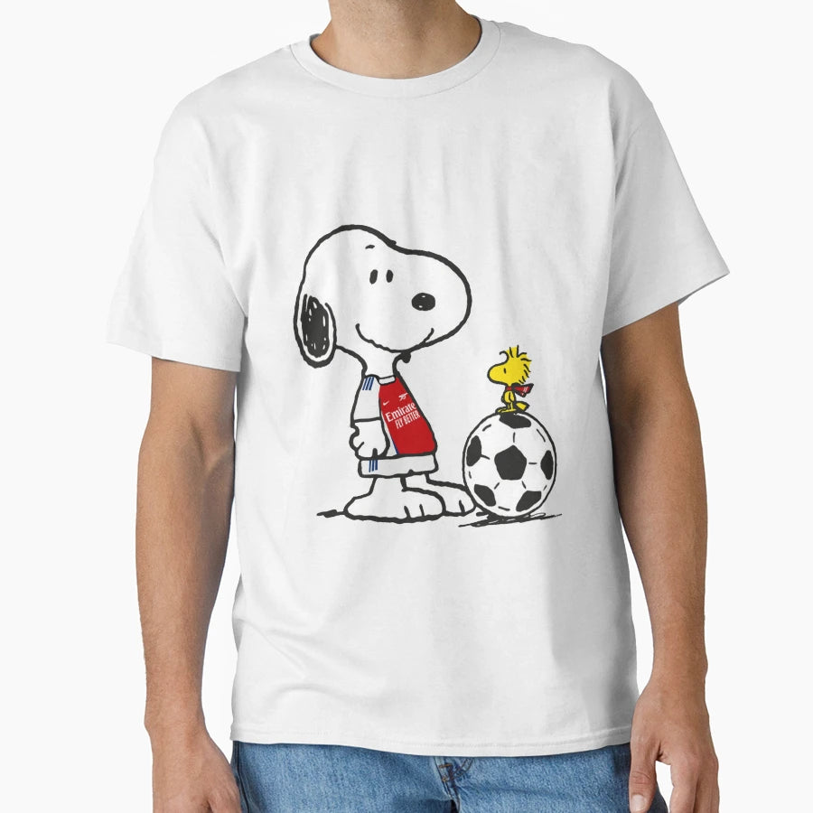 Dog Meets Red White Spirit Football T-Shirt - Fun Novelty Design Men Women - T-Shirt, Sweatshirt, Hoodie