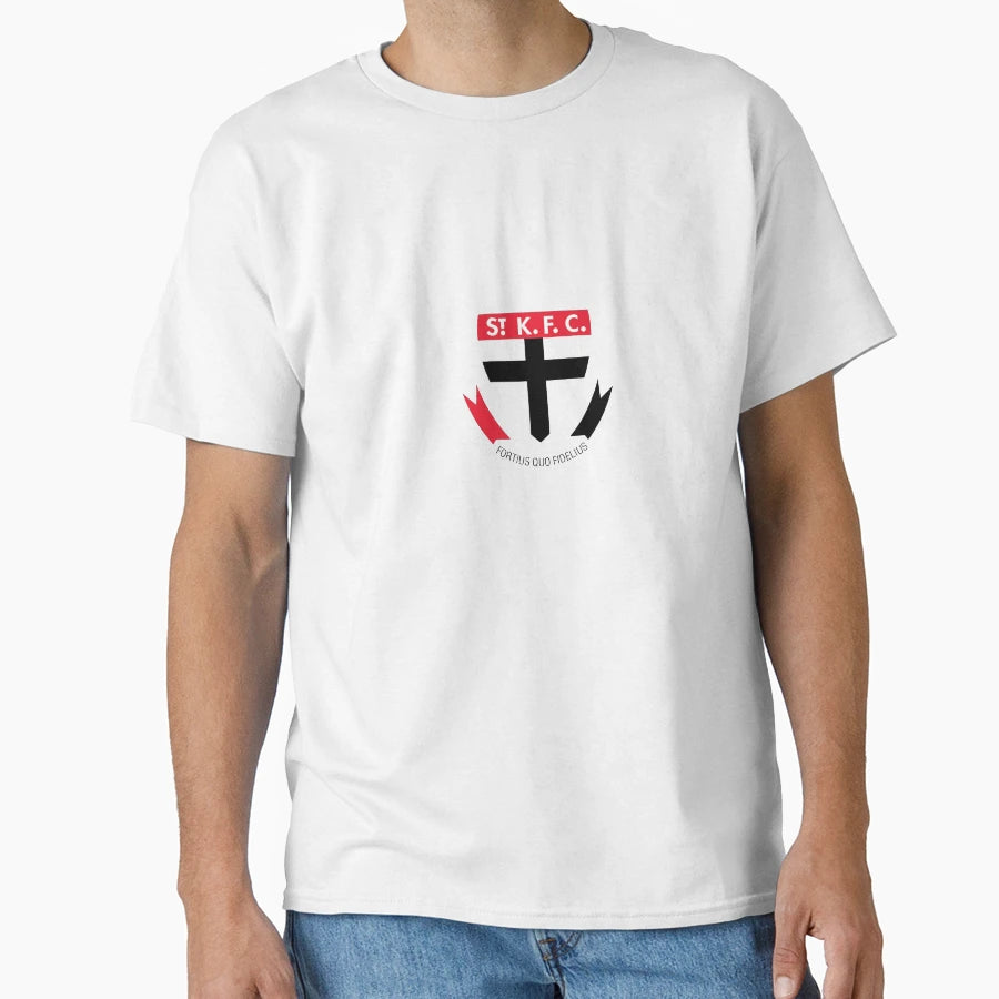 St Kilda Logo T-Shirt - Casual Everyday Wear Unisex - T-Shirt, Sweatshirt, Hoodie