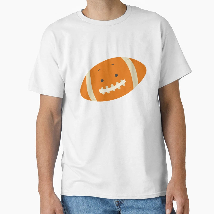 Football Funny Zipped Mouth Face T-Shirt - Casual Everyday Wear Men Women - T-Shirt, Sweatshirt, Hoodie