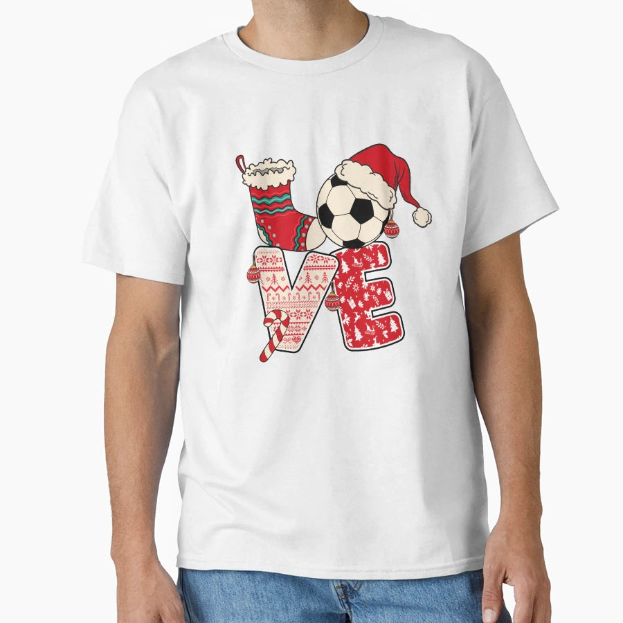 Love Actually Soccer Lover T-Shirt - Graphic Print Men Women - T-Shirt, Sweatshirt, Hoodie
