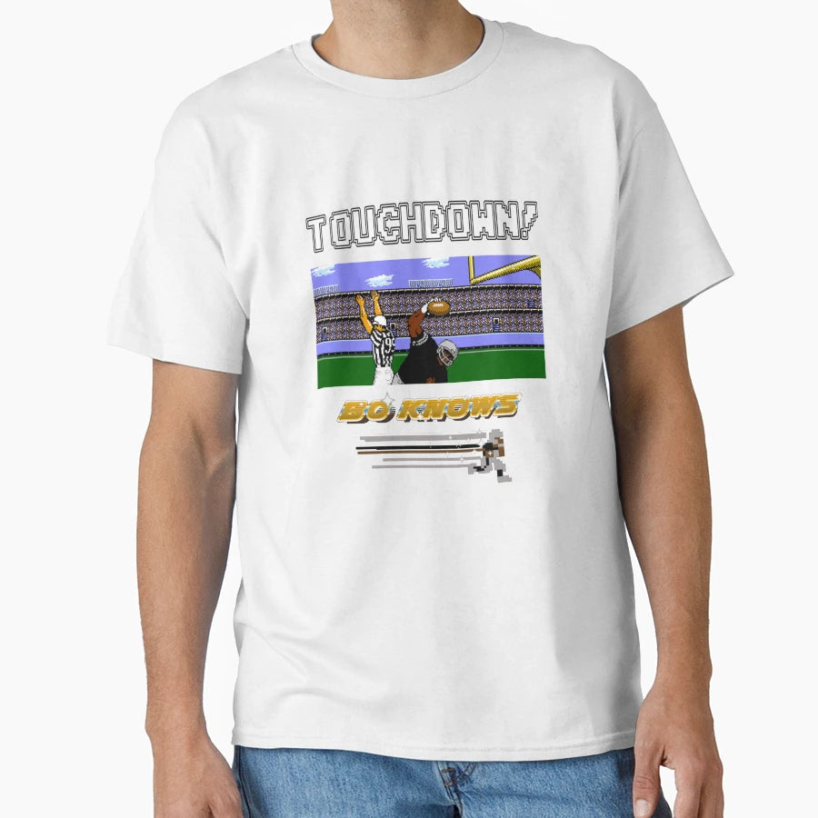 Bo Knows Deluxe T-Shirt - Trendy Graphic Men Women - T-Shirt, Sweatshirt, Hoodie