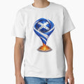Scotland Football Tornado Blue And T-Shirt - Custom Art Print for Adults - T-Shirt, Sweatshirt, Hoodie