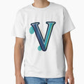 Big V Letter Big V Letter Big V T-Shirt - Fun Novelty Design for Adults - T-Shirt, Sweatshirt, Hoodie