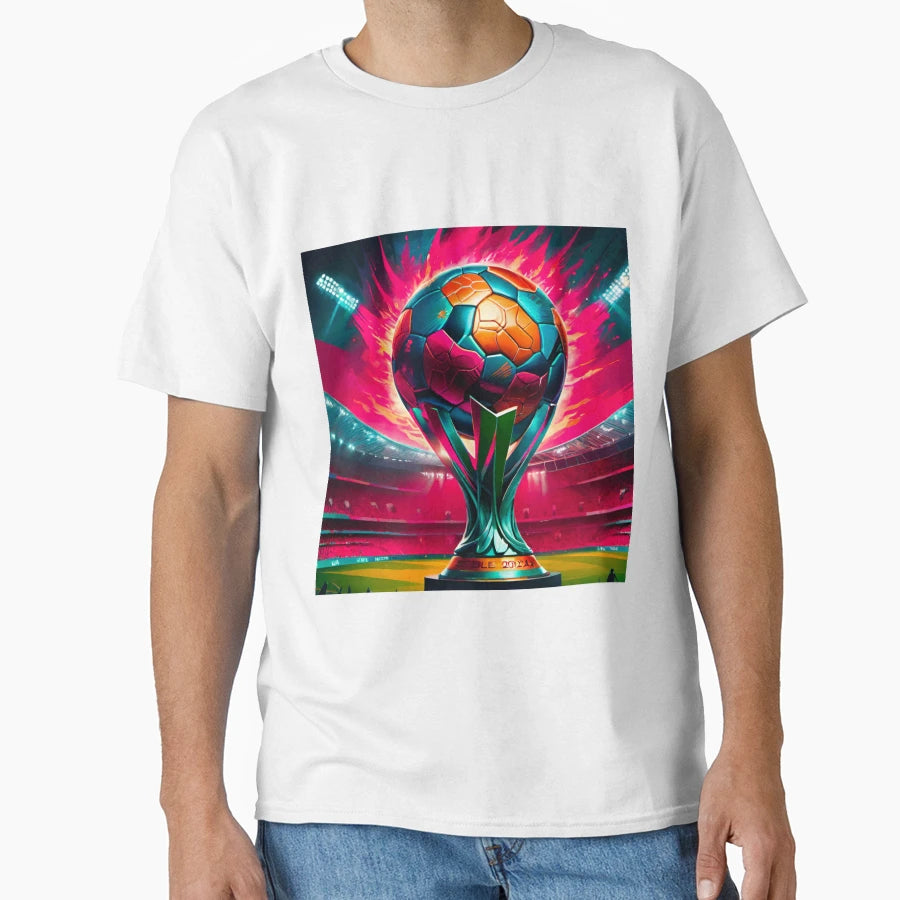 World Champions Soccer Trophy Glory T-Shirt - Fun Novelty Design Men Women - T-Shirt, Sweatshirt, Hoodie