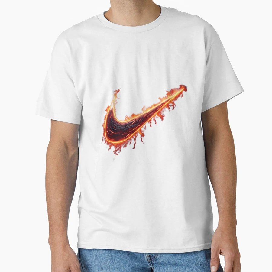 Fire Logo T-Shirt - Custom Art Print Unisex - T-Shirt, Sweatshirt, Hoodie