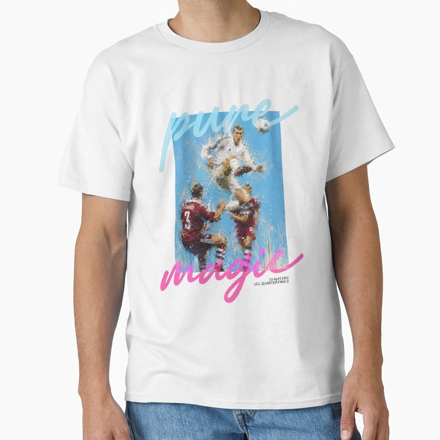 Pure Magic Football Legend History T-Shirt - Graphic Print for Adults - T-Shirt, Sweatshirt, Hoodie