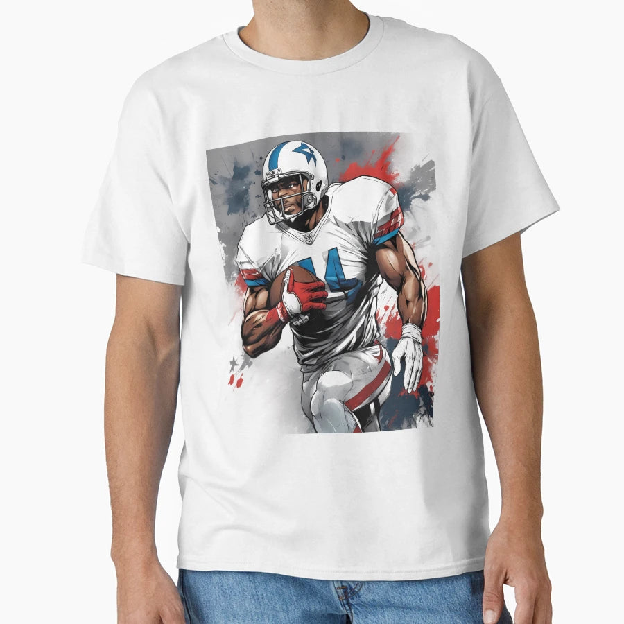 American Football Offensive Tackle T-Shirt - Fun Novelty Design for Adults - T-Shirt, Sweatshirt, Hoodie