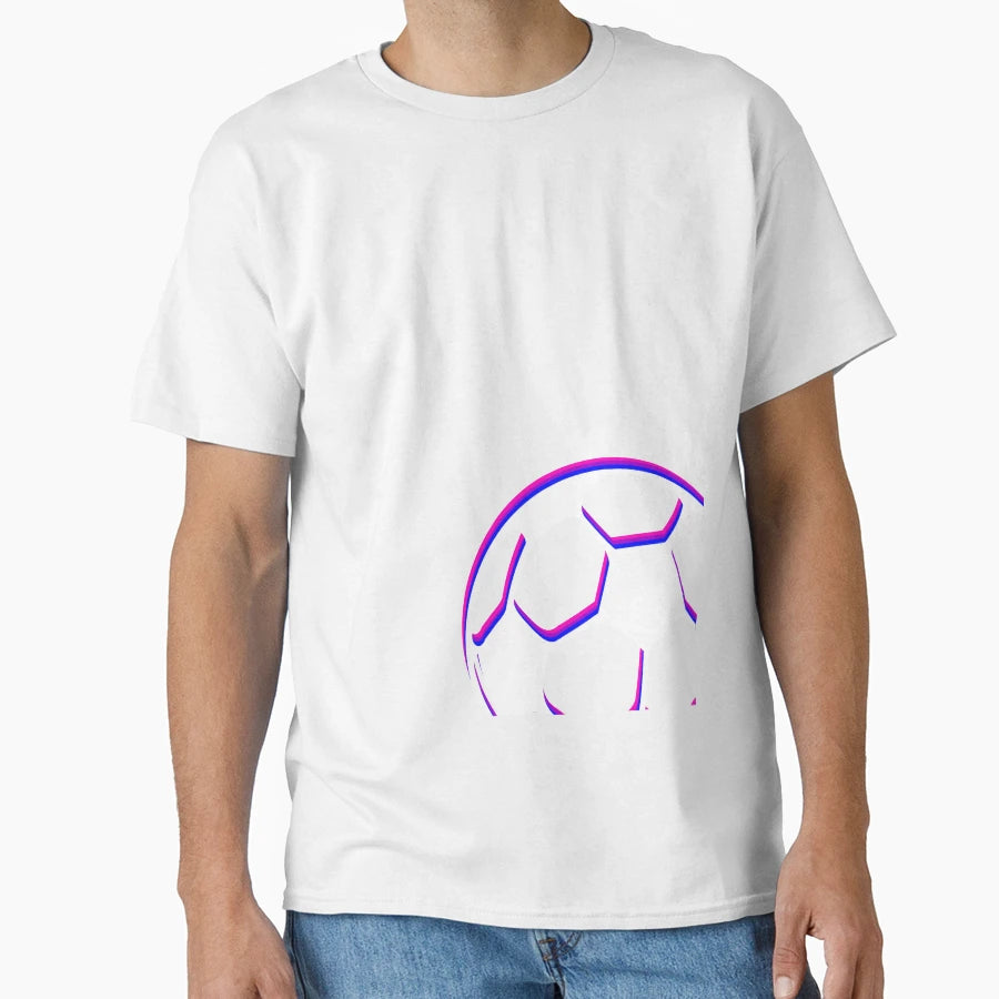 Soccer Ball T-Shirt - Graphic Print Men Women - T-Shirt, Sweatshirt, Hoodie