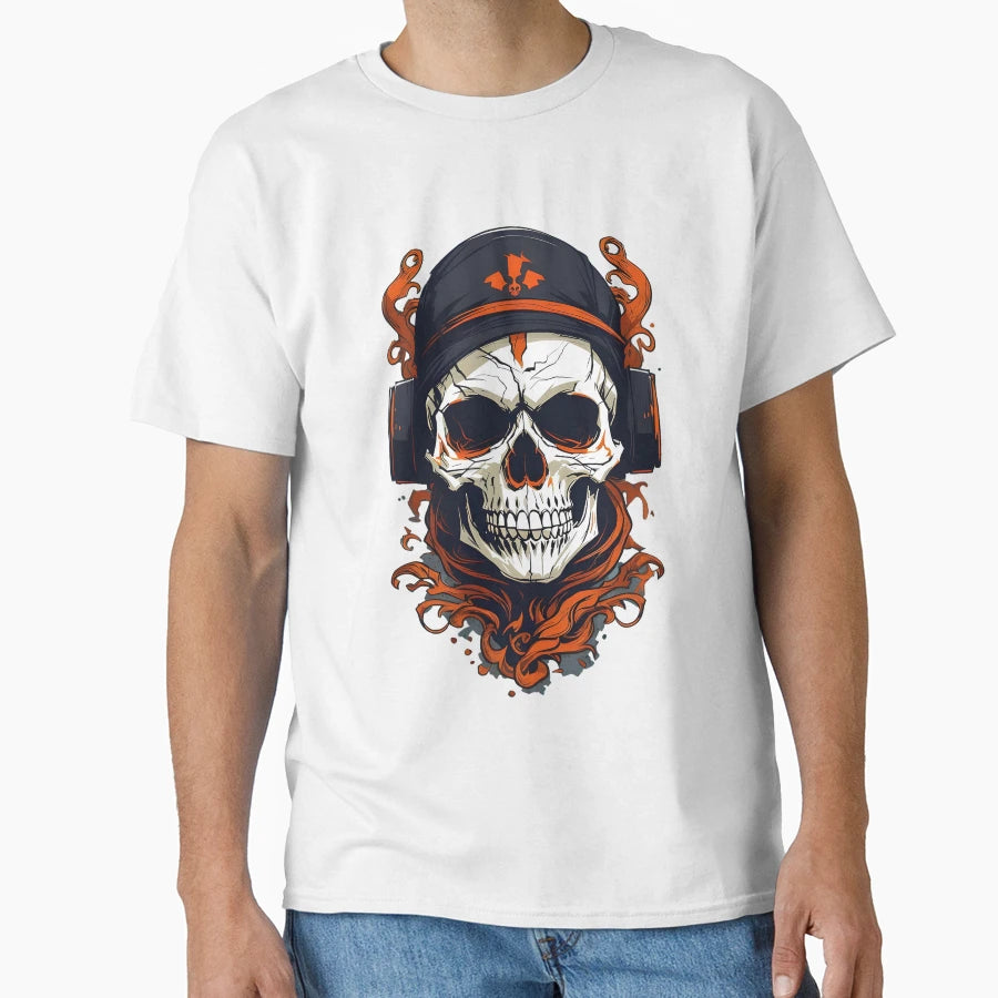 Chill Skull T-Shirt - Streetwear Style Unisex - T-Shirt, Sweatshirt, Hoodie