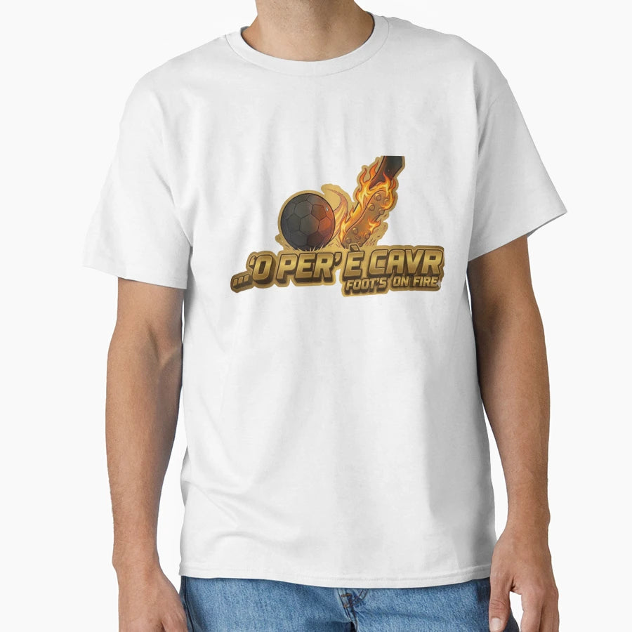 Foots Fire Aura Missed Goal T-Shirt - Minimalist Print for Adults - T-Shirt, Sweatshirt, Hoodie