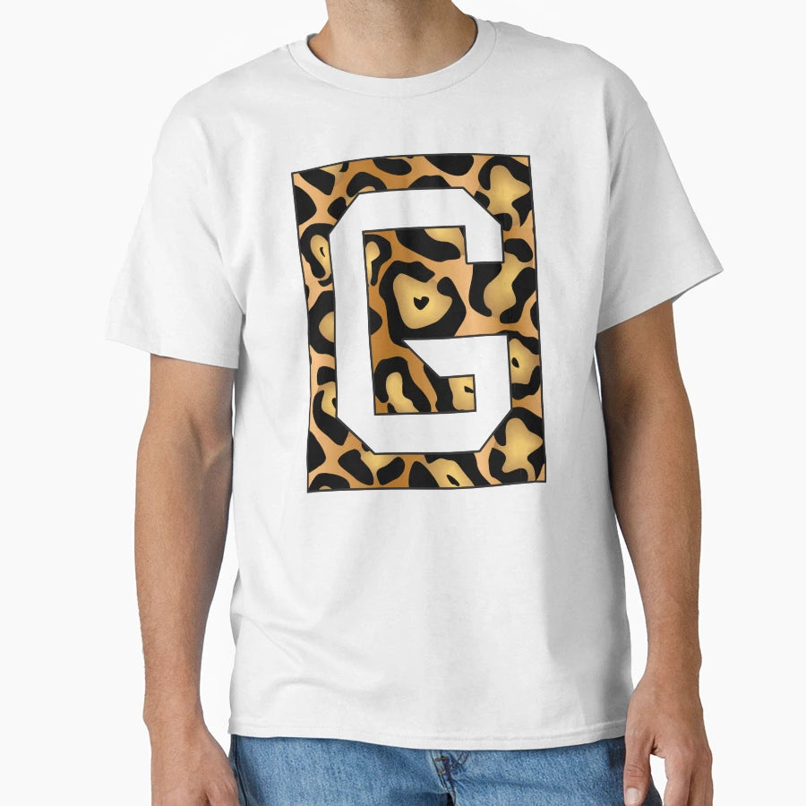 Letter G Jaguar Stencil Font T-Shirt - Custom Art Print Unisex - T-Shirt, Sweatshirt, Hoodie