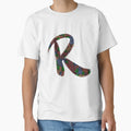 Watercolor Roses Monogram Letter R T-Shirt - Streetwear Style Unisex - T-Shirt, Sweatshirt, Hoodie