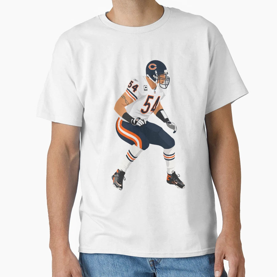 Brian Urlacher T-Shirt - Trendy Graphic for Adults - T-Shirt, Sweatshirt, Hoodie