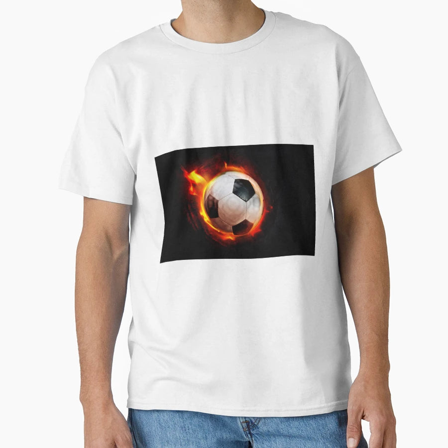 Soccer Ball T-Shirt - Minimalist Print for Adults - T-Shirt, Sweatshirt, Hoodie