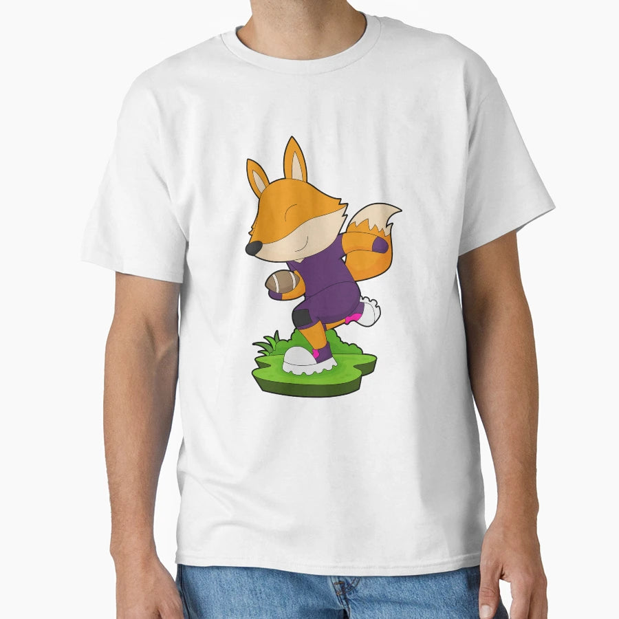 Fox American Football Sports T-Shirt - Casual Everyday Wear Men Women - T-Shirt, Sweatshirt, Hoodie