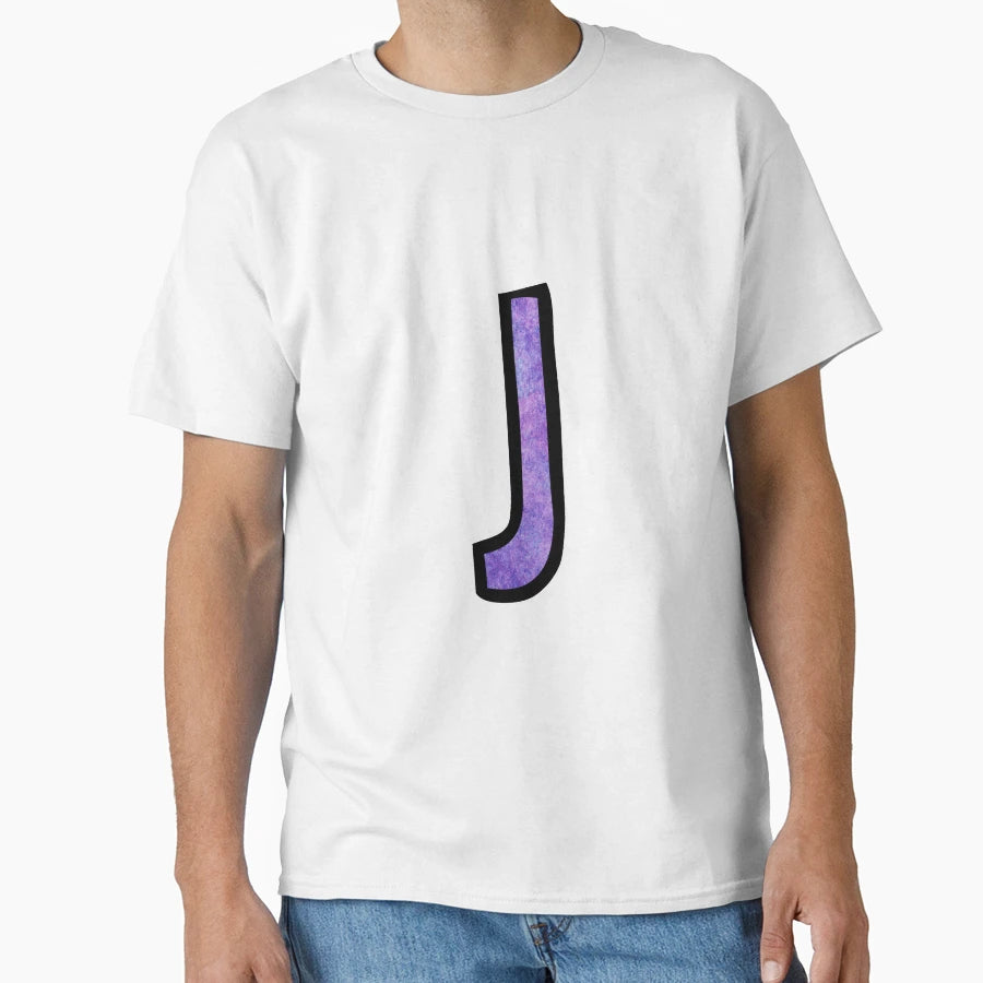 Letter J T-Shirt - Fun Novelty Design for Adults - T-Shirt, Sweatshirt, Hoodie