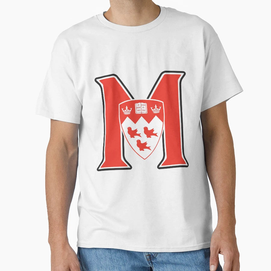 Mcgill Univ Logo Marty Mcgill University T-Shirt - Graphic Print Men Women - T-Shirt, Sweatshirt, Hoodie