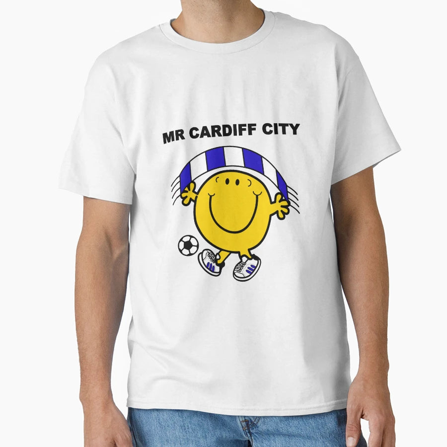 Cardiff City Football T-Shirt - Fun Novelty Design for Adults - T-Shirt, Sweatshirt, Hoodie