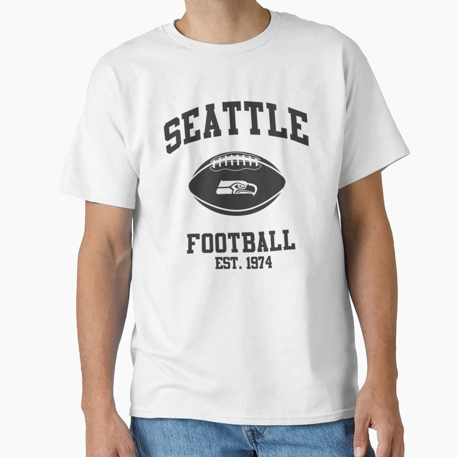 Seattle Football Team T-Shirt - Fun Novelty Design Men Women - T-Shirt, Sweatshirt, Hoodie
