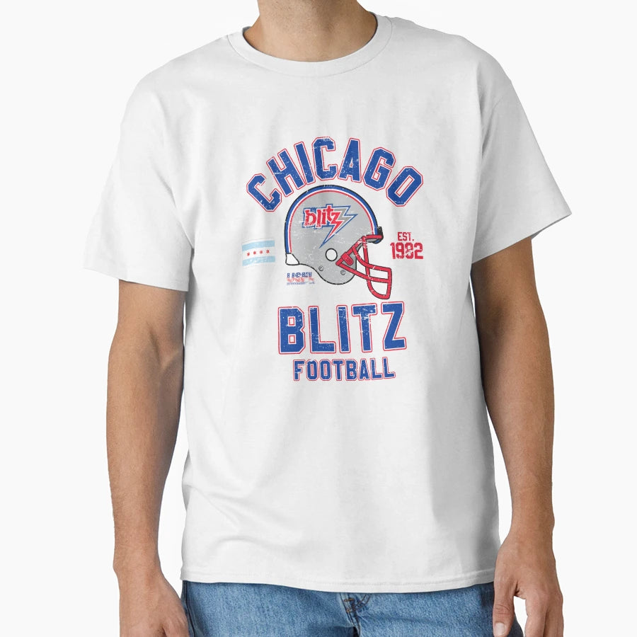 Chicago Blitz T-Shirt - Graphic Print Men Women - T-Shirt, Sweatshirt, Hoodie