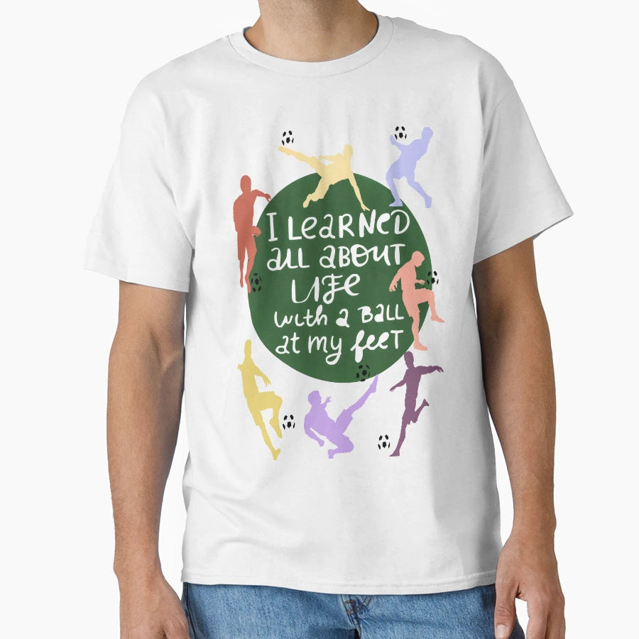 Soccer Football Lovers New T-Shirt - Aesthetic Graphic for Adults - T-Shirt, Sweatshirt, Hoodie