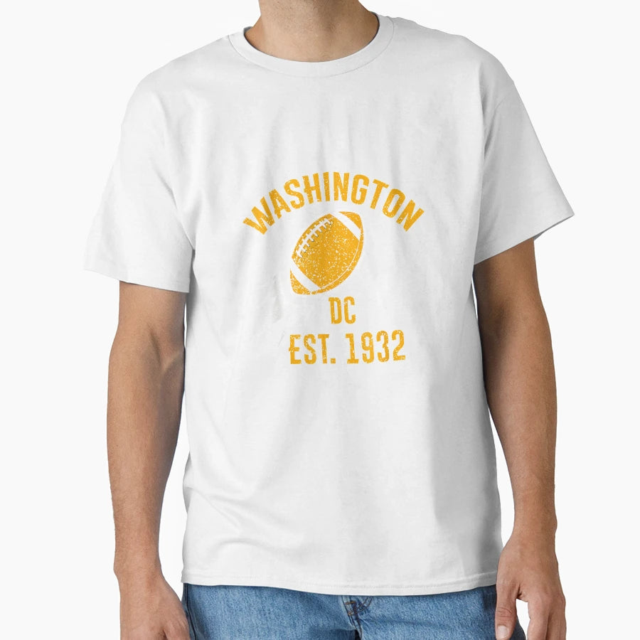Washington Dc Football Gift Sports T-Shirt - Fun Novelty Design Men Women - T-Shirt, Sweatshirt, Hoodie