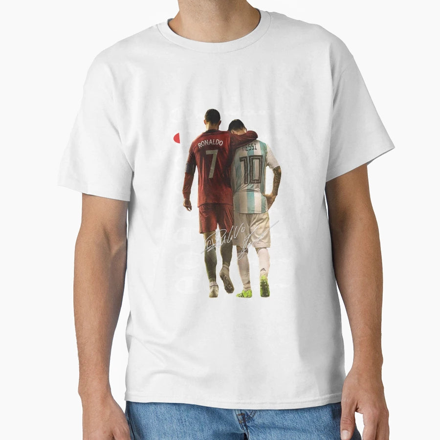 Ronaldos And Messis C C H M P I O N N T-Shirt - Minimalist Print Unisex - T-Shirt, Sweatshirt, Hoodie