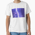 Violet Lightning T-Shirt - Custom Art Print for Adults - T-Shirt, Sweatshirt, Hoodie