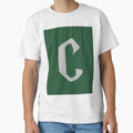 C Letter Harry P Hp Slyther Knitted T-Shirt - Aesthetic Graphic Men Women - T-Shirt, Sweatshirt, Hoodie