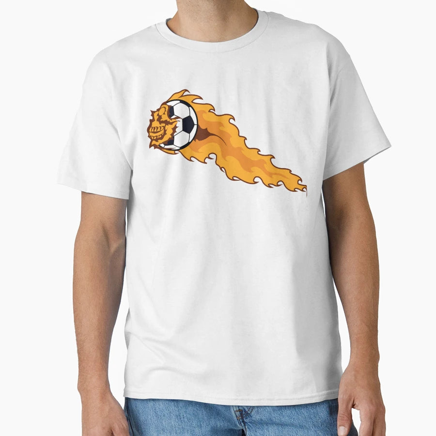 Soccer Flame Cupcake T-Shirt - Aesthetic Graphic for Adults - T-Shirt, Sweatshirt, Hoodie