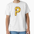 Letters Flowers P T-Shirt - Aesthetic Graphic Men Women - T-Shirt, Sweatshirt, Hoodie