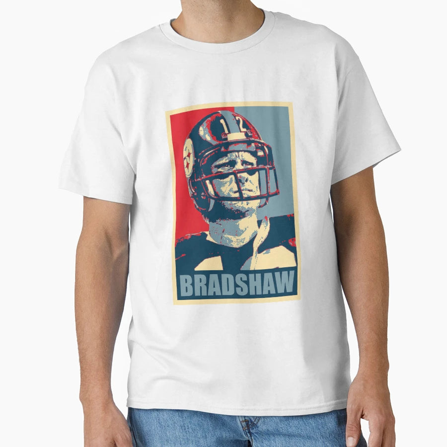 Terry Bradshaw Hope T-Shirt - Minimalist Print Men Women - T-Shirt, Sweatshirt, Hoodie
