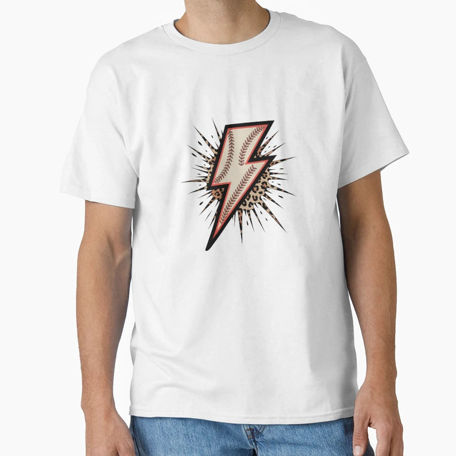 Baseball Lightning T-Shirt - Casual Everyday Wear for Adults - T-Shirt, Sweatshirt, Hoodie
