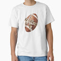 Football Adorned Leopard Bow T-Shirt - Streetwear Style for Adults - T-Shirt, Sweatshirt, Hoodie