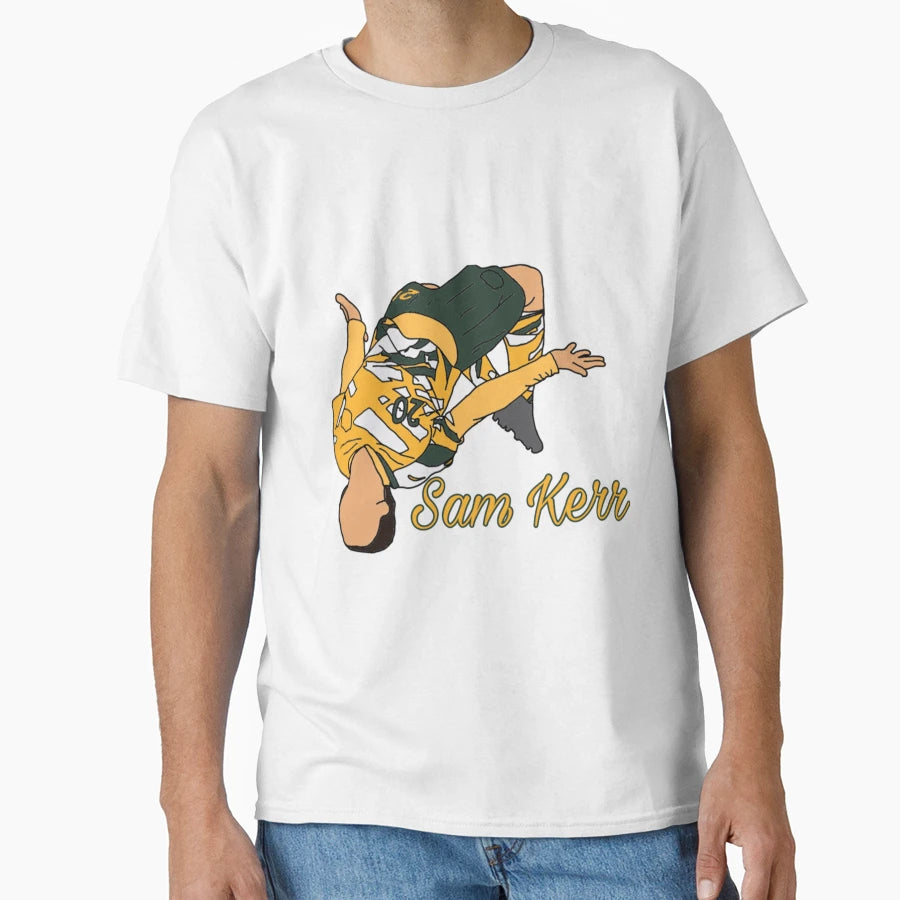 Sam Kerr T-Shirt - Custom Art Print Men Women - T-Shirt, Sweatshirt, Hoodie