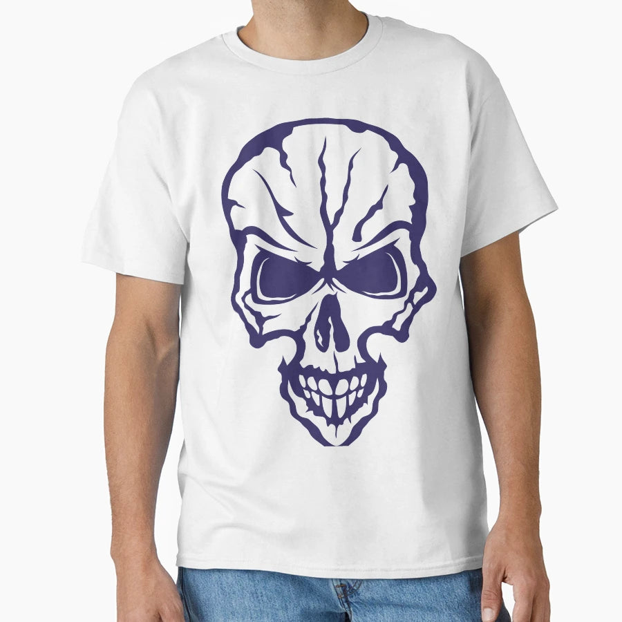 Halloween Skull T-Shirt - Fun Novelty Design Unisex - T-Shirt, Sweatshirt, Hoodie
