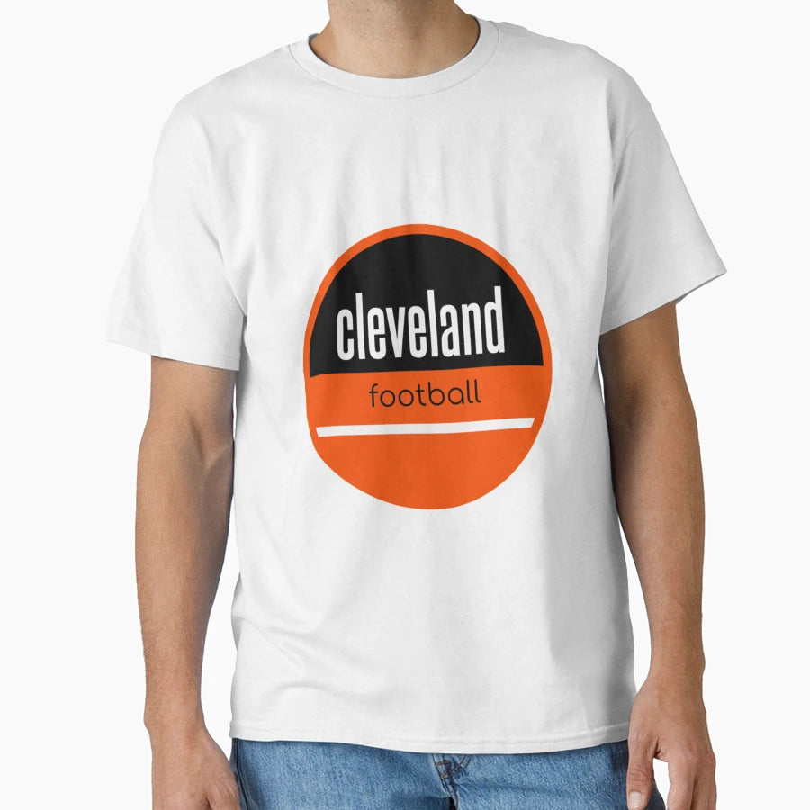 Cleveland Football Gift Loves Cat T-Shirt - Novelty Apparel for Adults - T-Shirt, Sweatshirt, Hoodie