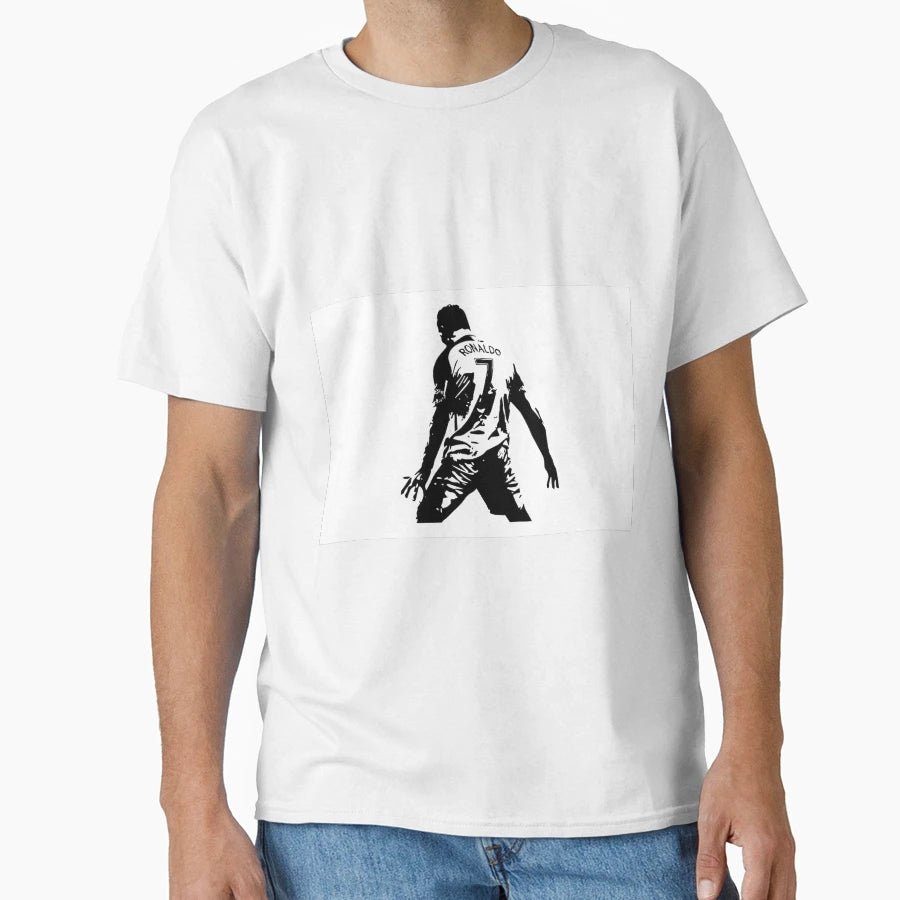 Cristiano Ronaldo T-Shirt - Minimalist Print Men Women - T-Shirt, Sweatshirt, Hoodie
