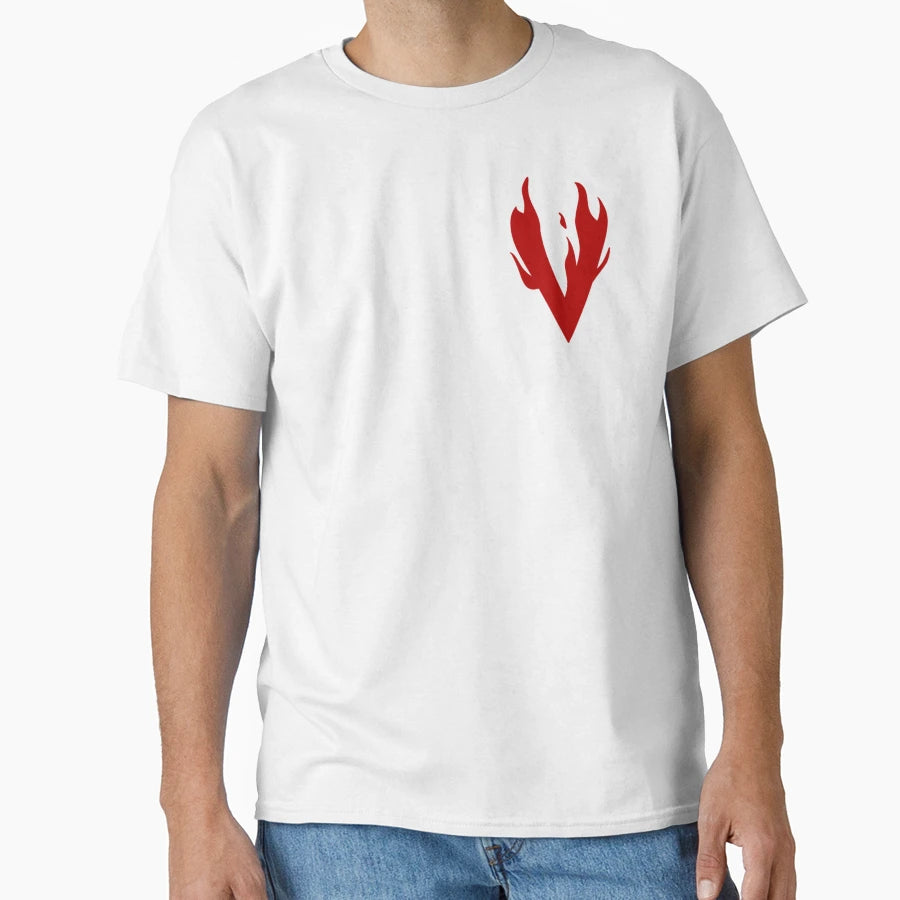 Fire V T-Shirt - Aesthetic Graphic Men Women - T-Shirt, Sweatshirt, Hoodie