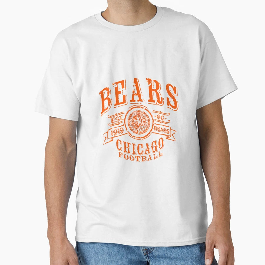 Bears Football T-Shirt - Minimalist Print Unisex - T-Shirt, Sweatshirt, Hoodie