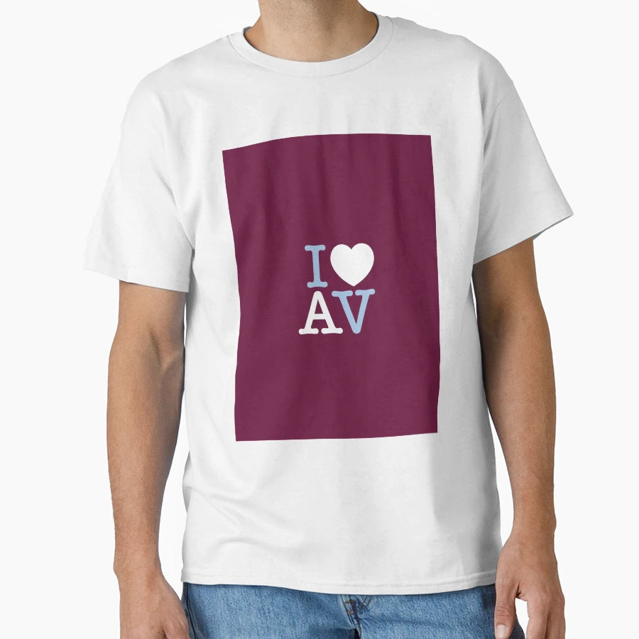 Aston Villa T-Shirt - Fun Novelty Design Men Women - T-Shirt, Sweatshirt, Hoodie