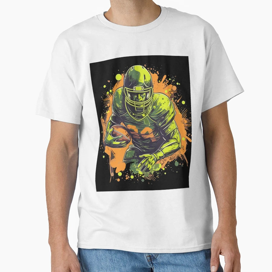 American Football T-Shirt - Graphic Print Men Women - T-Shirt, Sweatshirt, Hoodie