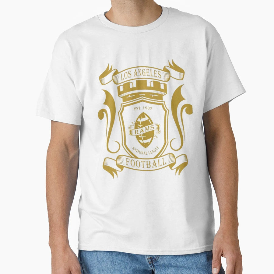 Football Los Angeles Rams T-Shirt - Minimalist Print Unisex - T-Shirt, Sweatshirt, Hoodie
